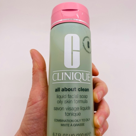 NWT All About Clean Liquid Facial Soap Oily 6.7 oz - Picture 2 of 6